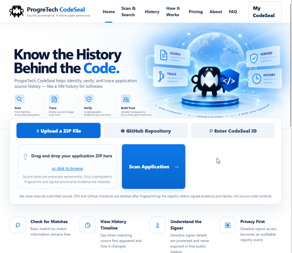 CodeSeal preview